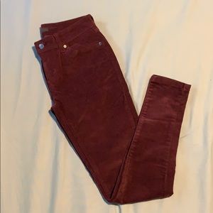 Levi’s corduroy leggings